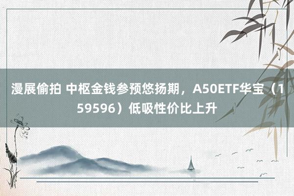 漫展偷拍 中枢金钱参预悠扬期，A50ETF华宝（159596）低吸性价比上升